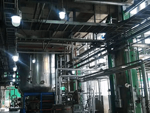 Explosion-proof lamp valve industry application